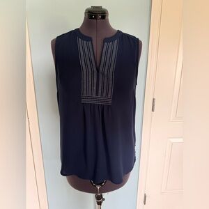 Stitch Fix Serein Navy Sleeveless Top